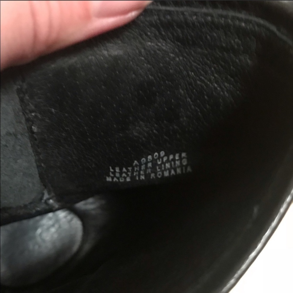 J. Crew Black Buckle Ankle Boots - Picture 4 of 4